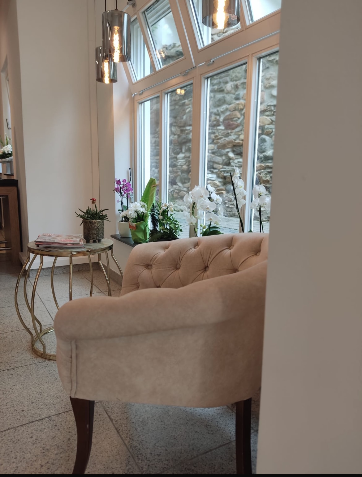 Elegant waiting area
